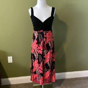 Floral beach dress